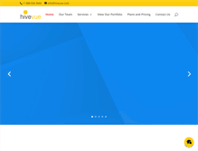 Tablet Screenshot of hivevue.com